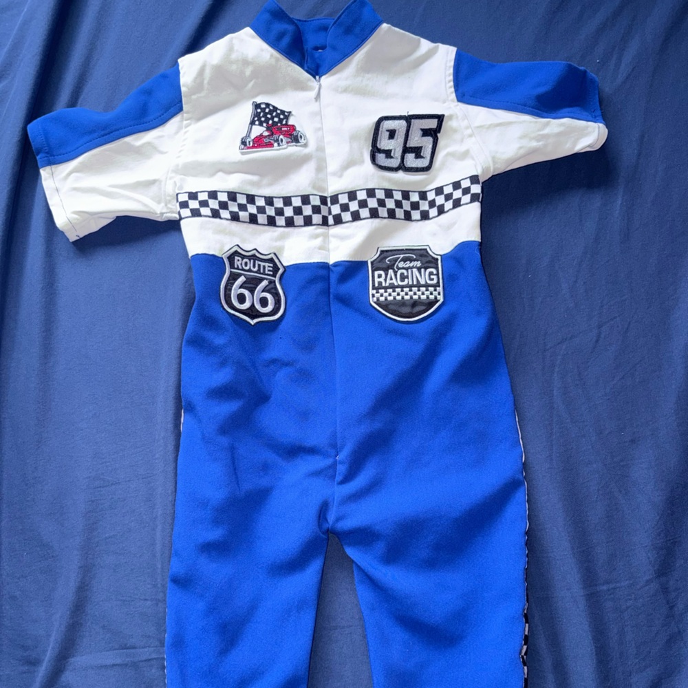 Toddler TWO Fast Racing Jumpsuit